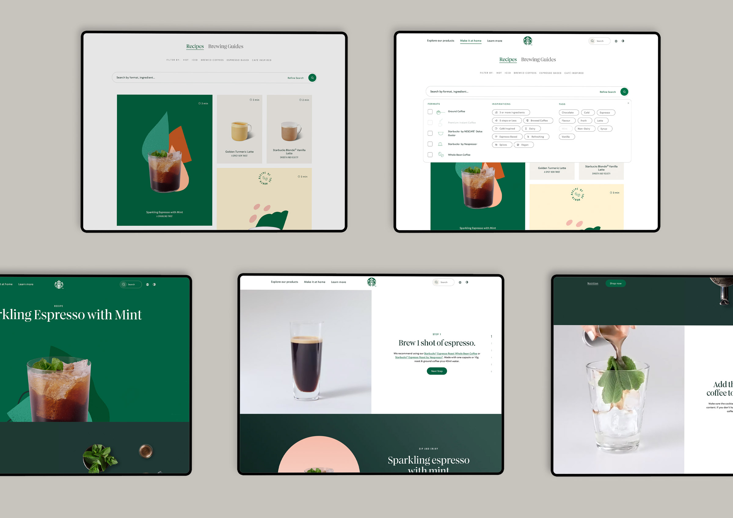 Coffee Recipes Starbucks